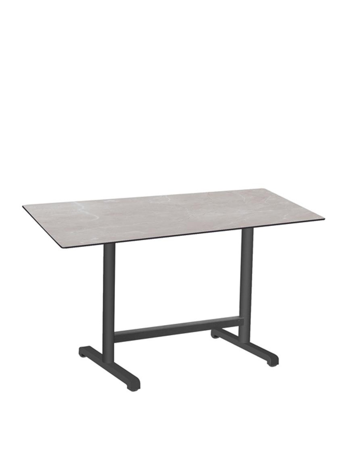 café table with two legs